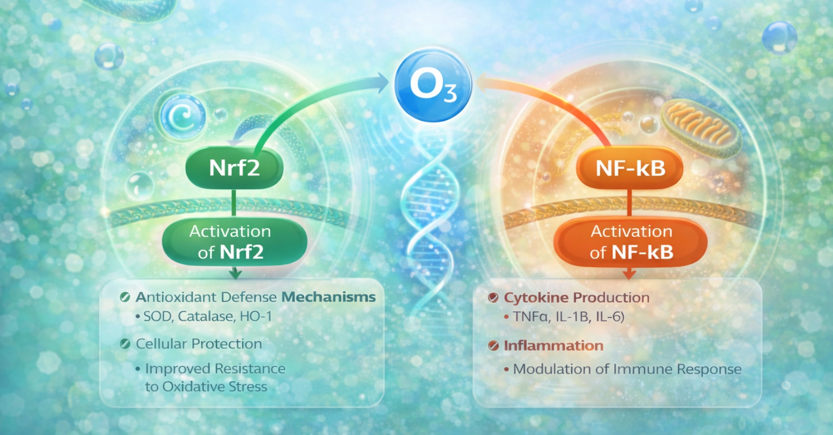 Озон и клетъчно възстановяване