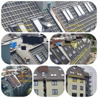 Изграждане на нов покрив с керемиди в София