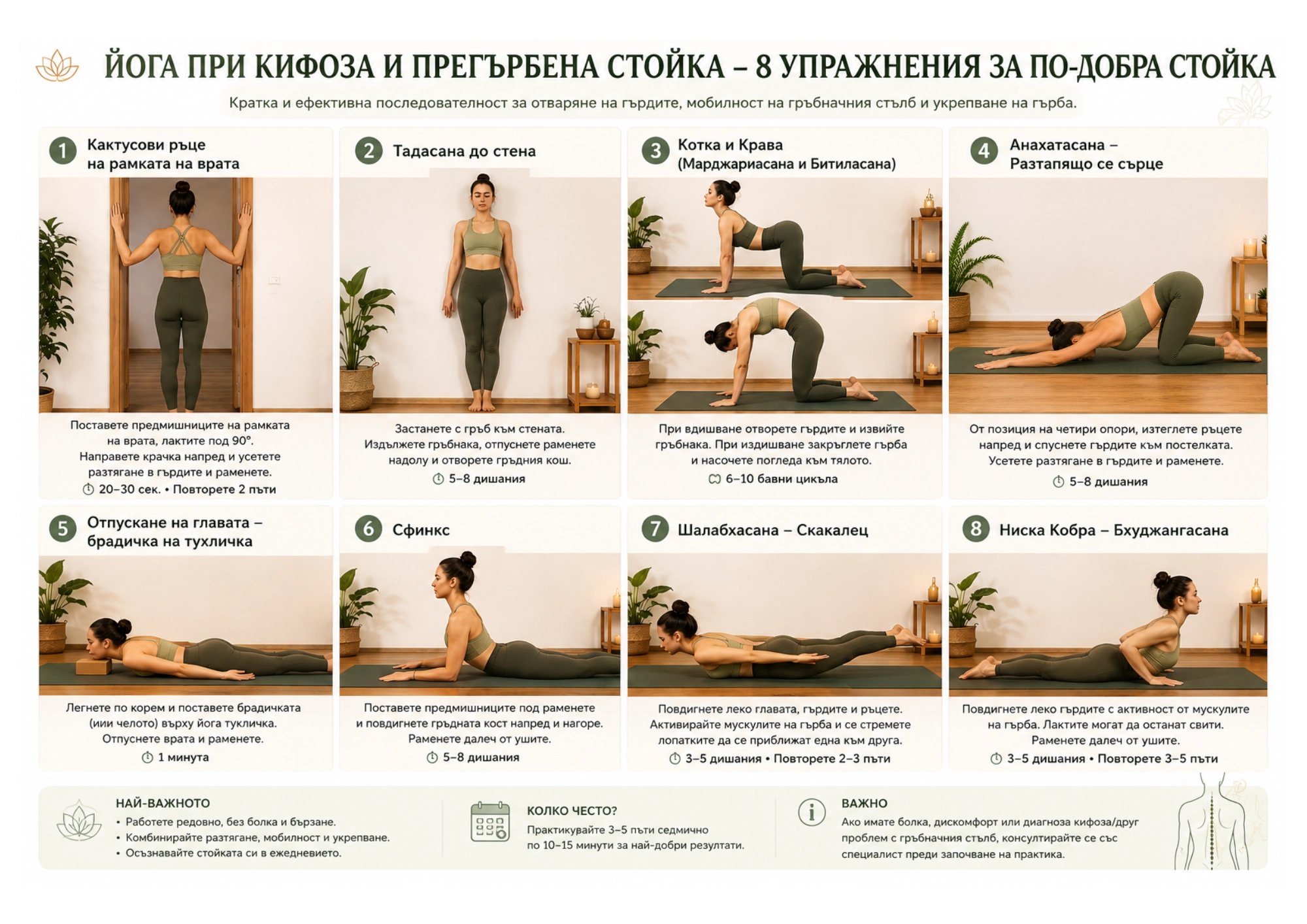 йога кифоза седем чакри студио