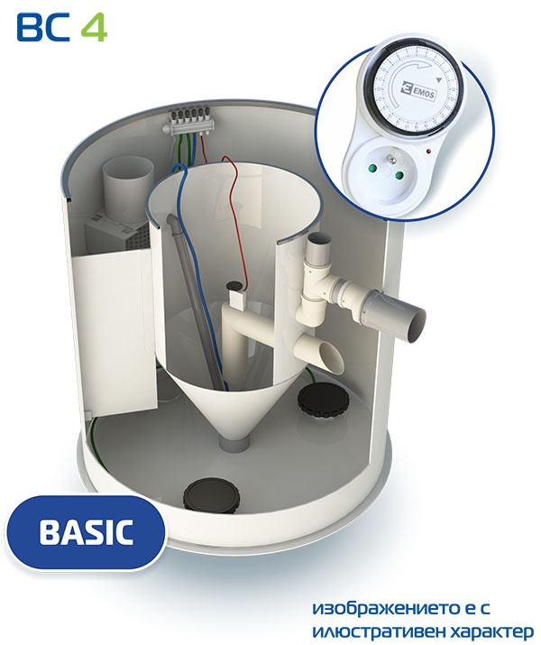 Bio Cleaner BC 4 Basic Пречиствателна станция Bio Cleaner BC 4 Basic
