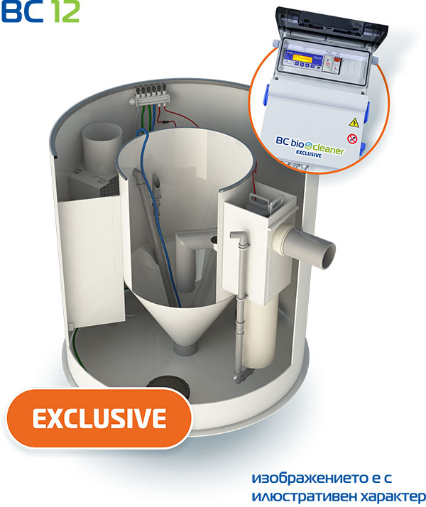 Bio Cleaner BC 12 Exclusive Пречиствателна станция Bio Cleaner BC 12 Exclusive