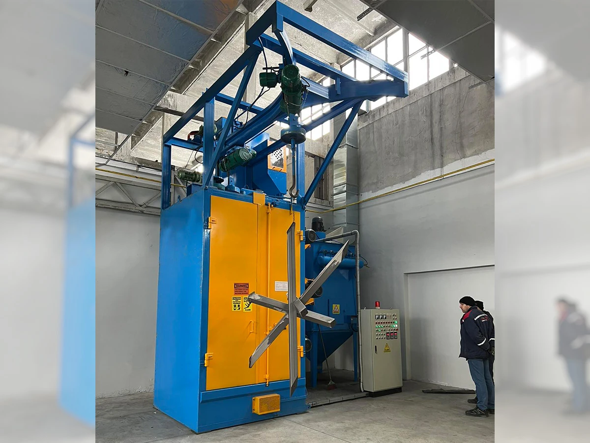 Neue Strahlkammer in Betrieb