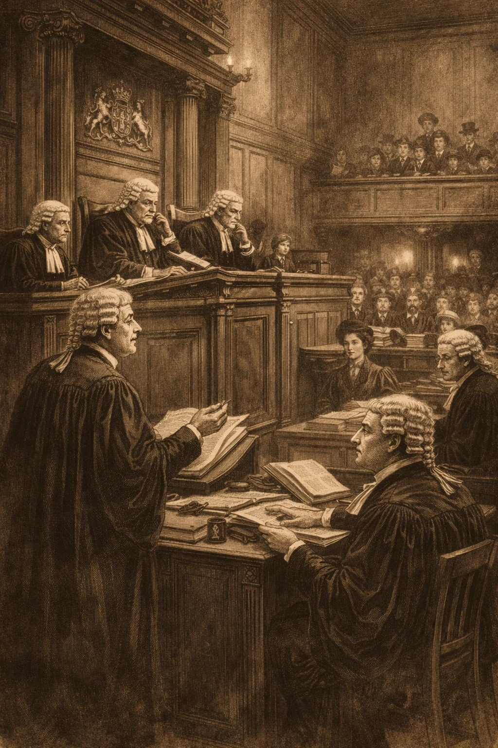 Илюстрация, вдъхновена от делото Carlill v Carbolic Smoke Ball Co.