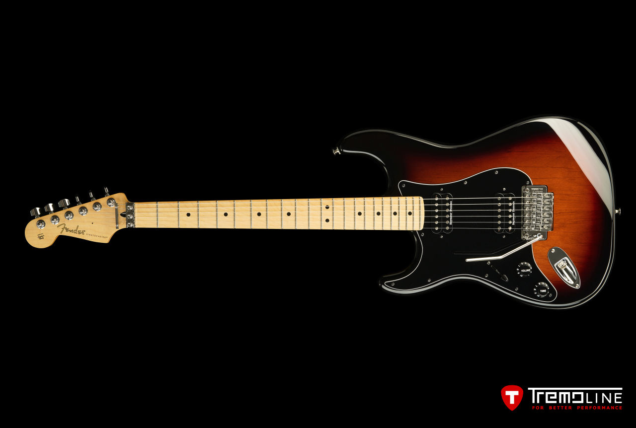 <img src=”Tremoline-guitar-double-locking-tremolo-Fender-Strat-LH-1280x862-k01C2.jpg” width="1280" height="862" alt=”Tremoline FT36 double locking tremolo on Fender Stratocaster LH” />