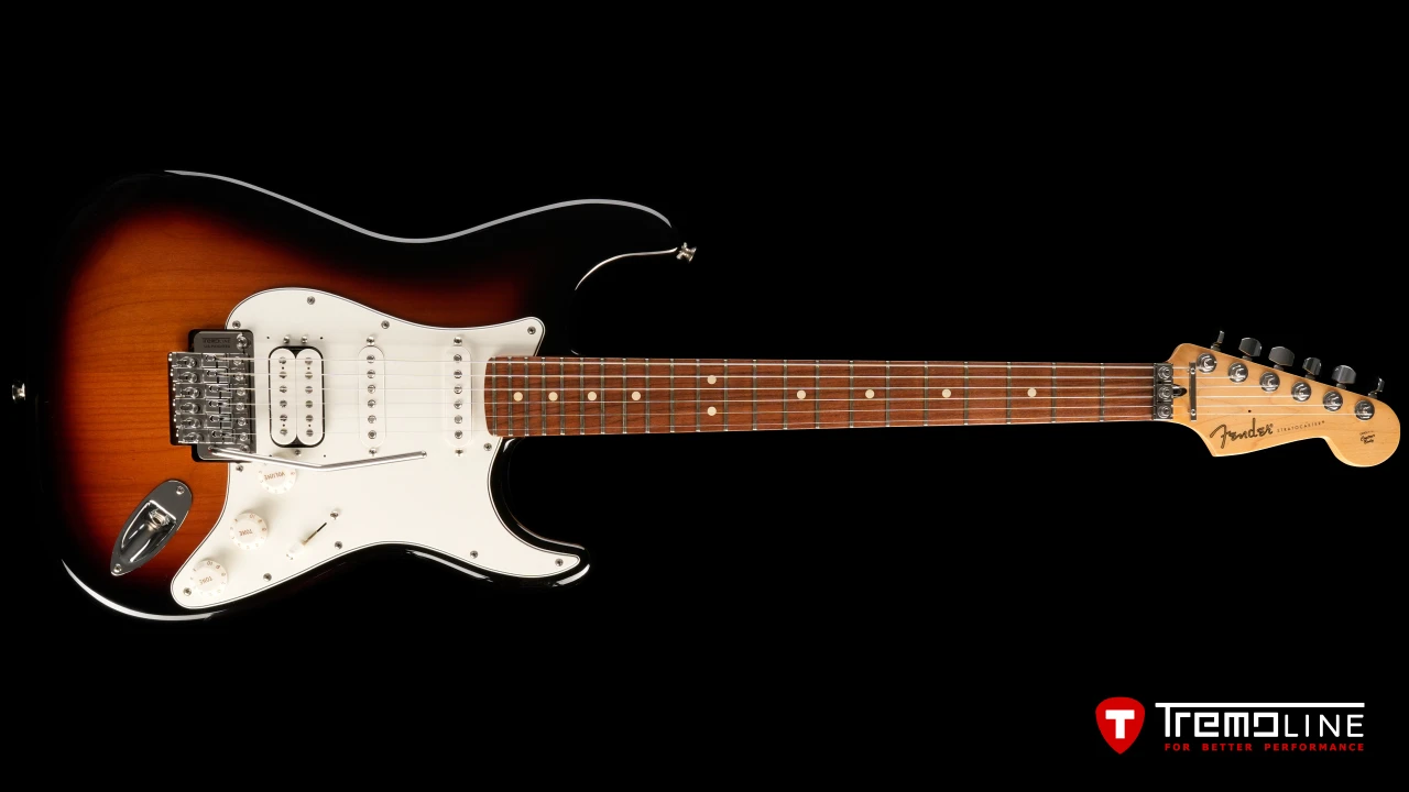 <img src=”Tremoline-guitar-tremolo-Fender-Stratocaster-RH-1280x720-01.jpg” width="1280" height="720" alt=”Tremoline FT36T tremolo on Fender Stratocaster RH guitar” />