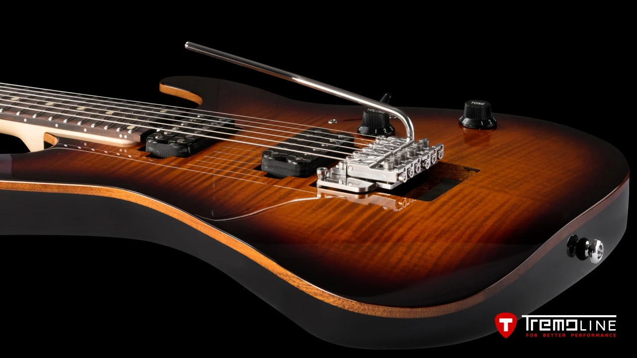 <img src=”Tremoline-guitar-tremolo-Harley-Benton-Fusion-RH-1280x720-03.jpg” width="1280" height="720" alt=”Tremoline FT36T tremolo on Harley Benton Fusion III RH guitar” />