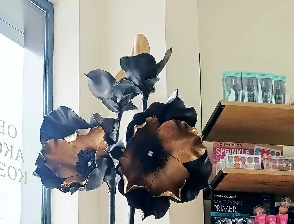 светещи цветя, витрина, магазин DaIla set, гр. Банско светещи цветя, витрина, магазин DaIla set, гр. Банско