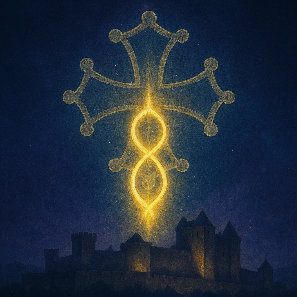 КНИГА: Крест катаров и узел света