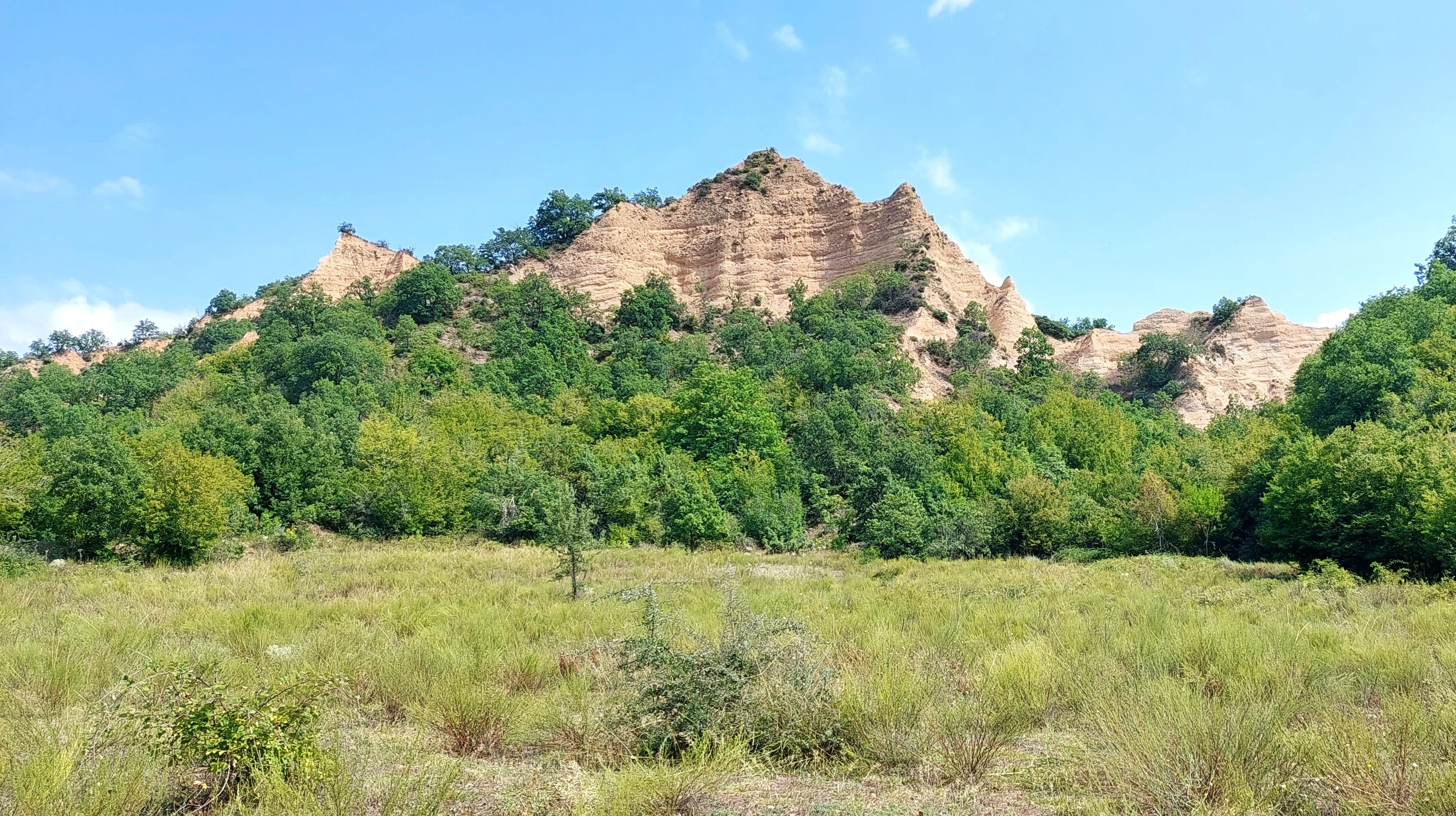 The natural wonder - "Melnish Pyramids"